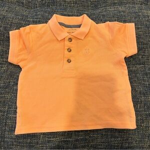 ☀️ 3/$15 Primark Baby Short Sleeve Polo Tee Shirt Orange